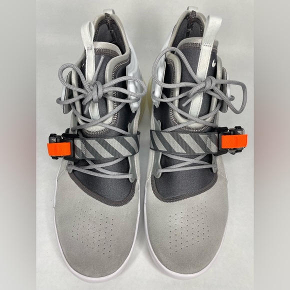 EUC Nike Air Force 270 Wolf Grey Sail White Sneaker Shoes AH6772 002 Size 13 Men - Picture 8 of 11